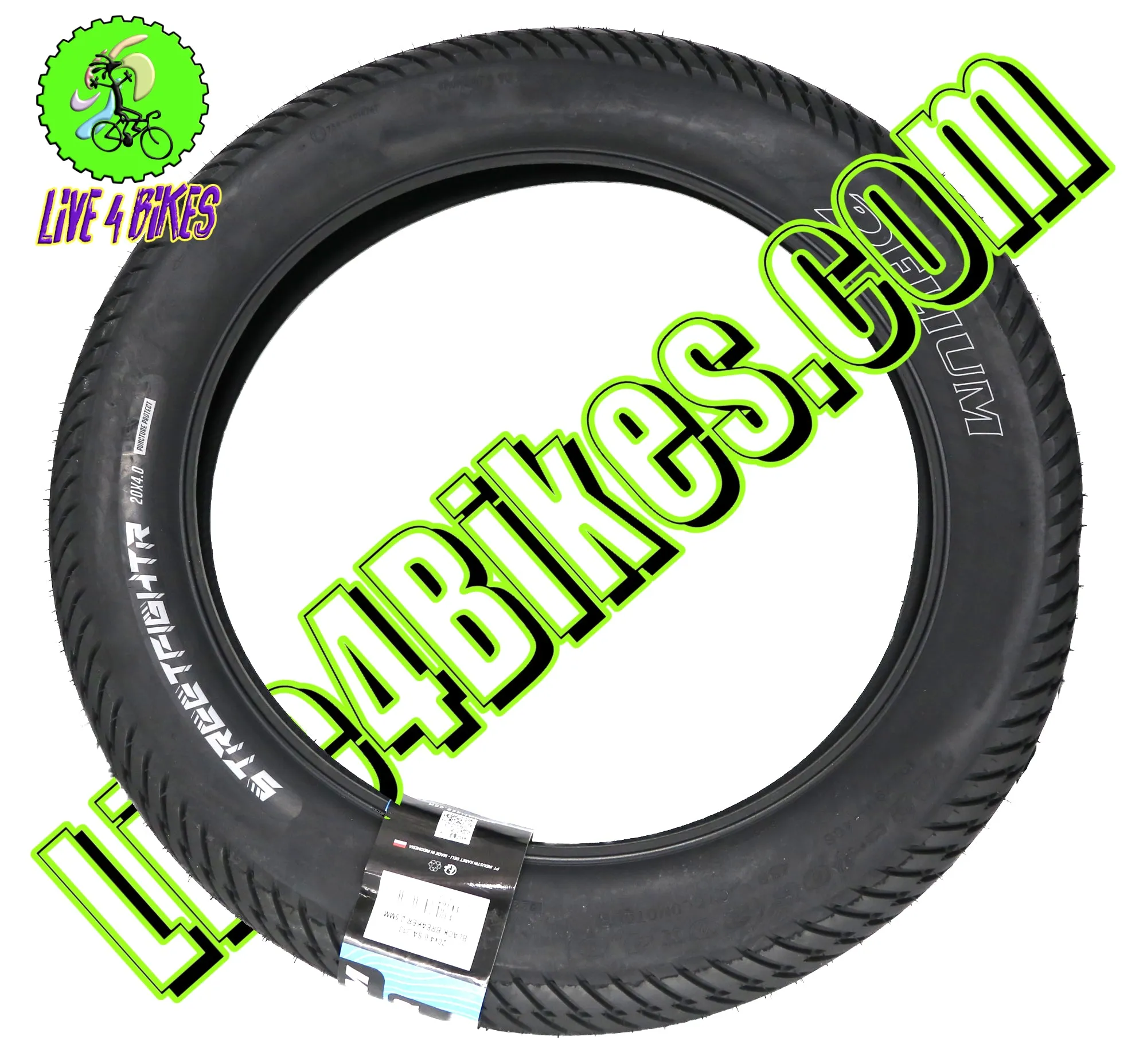 26 x 4.0 eBike Tire City Smooth Fat E-bike Tire