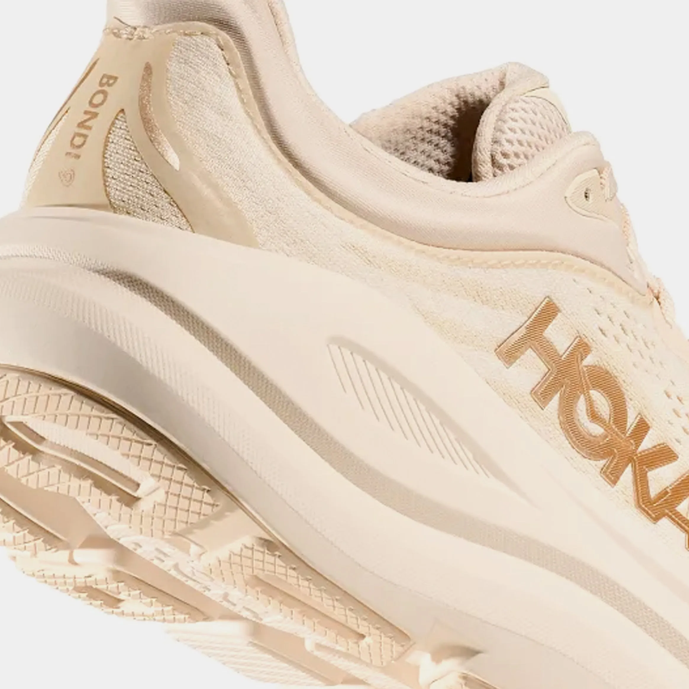 Bondi 9 Womens Running Shoes (Vanilla/Birch)