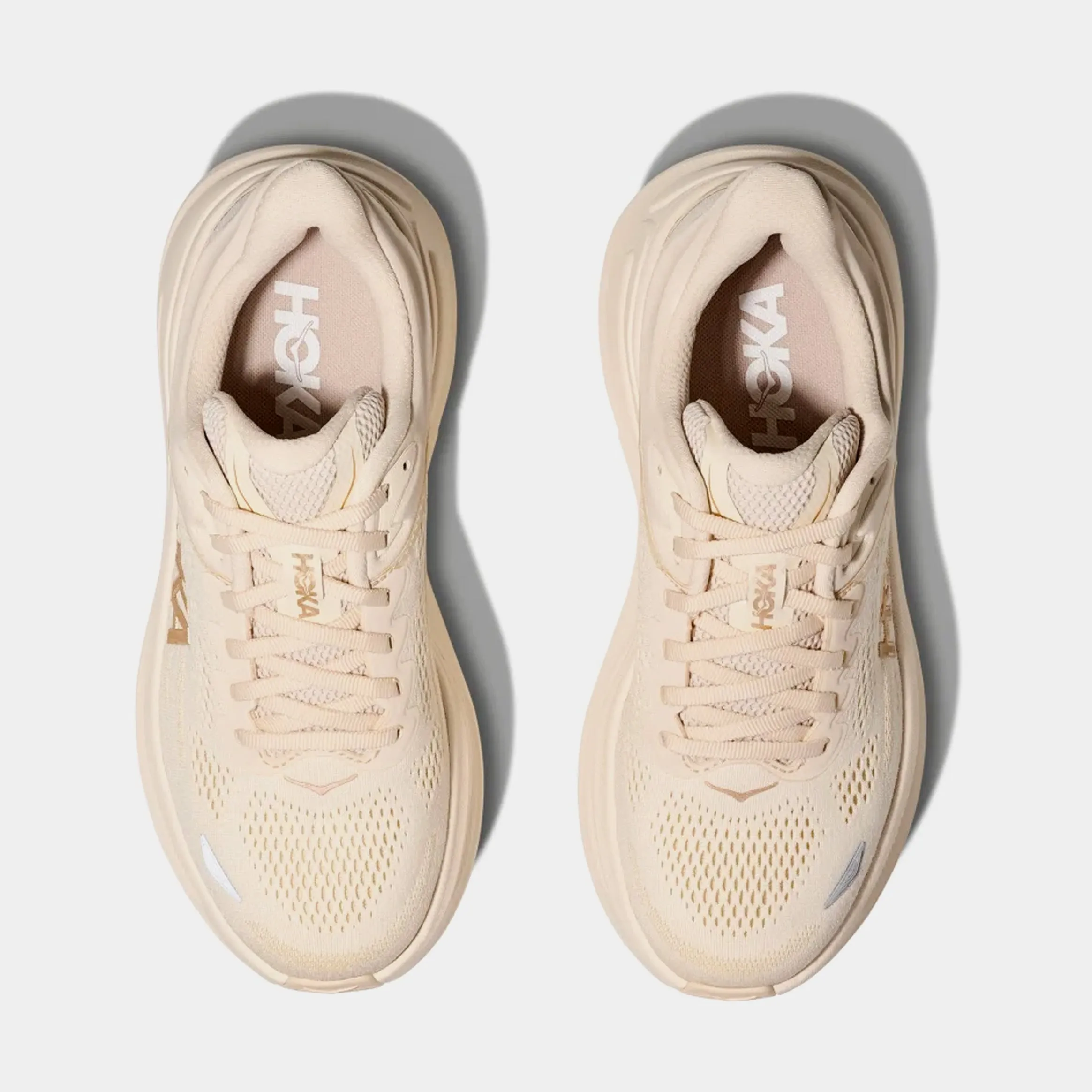 Bondi 9 Womens Running Shoes (Vanilla/Birch)