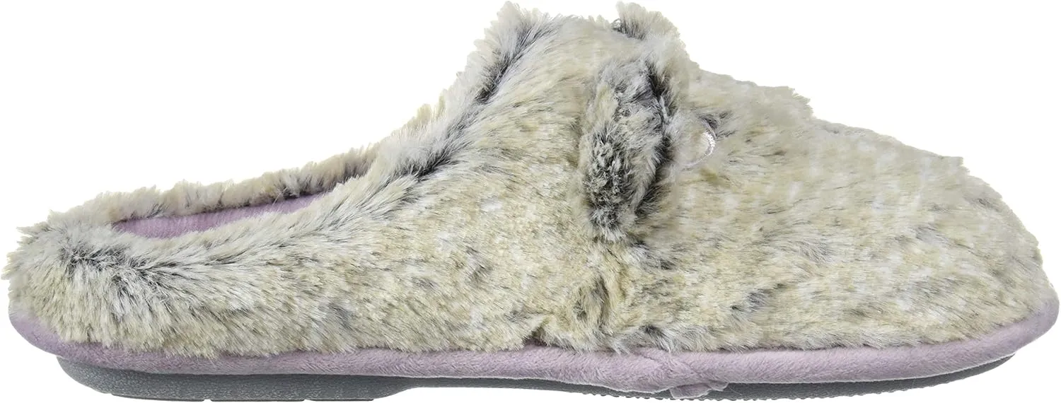 Dearfoams Baby-Boy's Kids Toddlers Furry Critter Clog Slipper