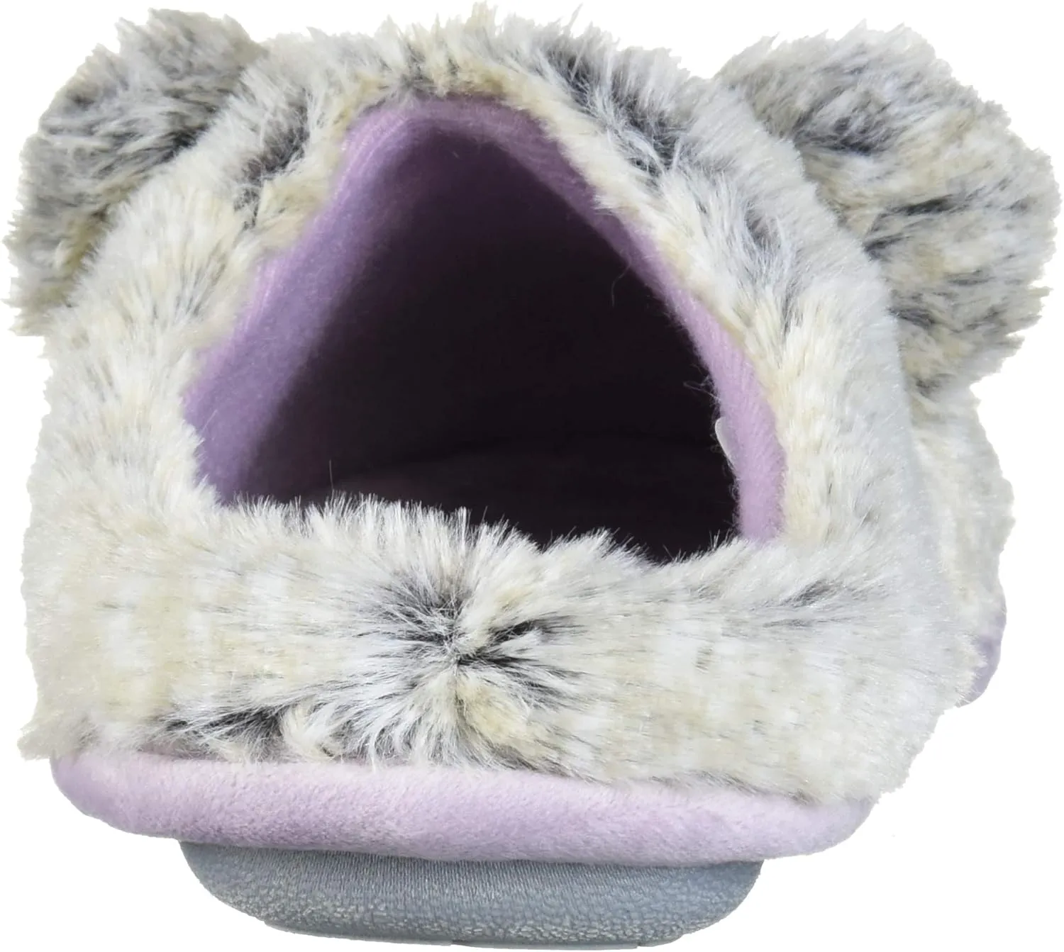 Dearfoams Baby-Boy's Kids Toddlers Furry Critter Clog Slipper