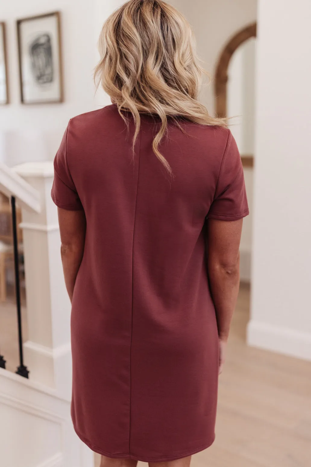 Easy Day Patch Pocket T-Shirt Dress - 8/19/2021