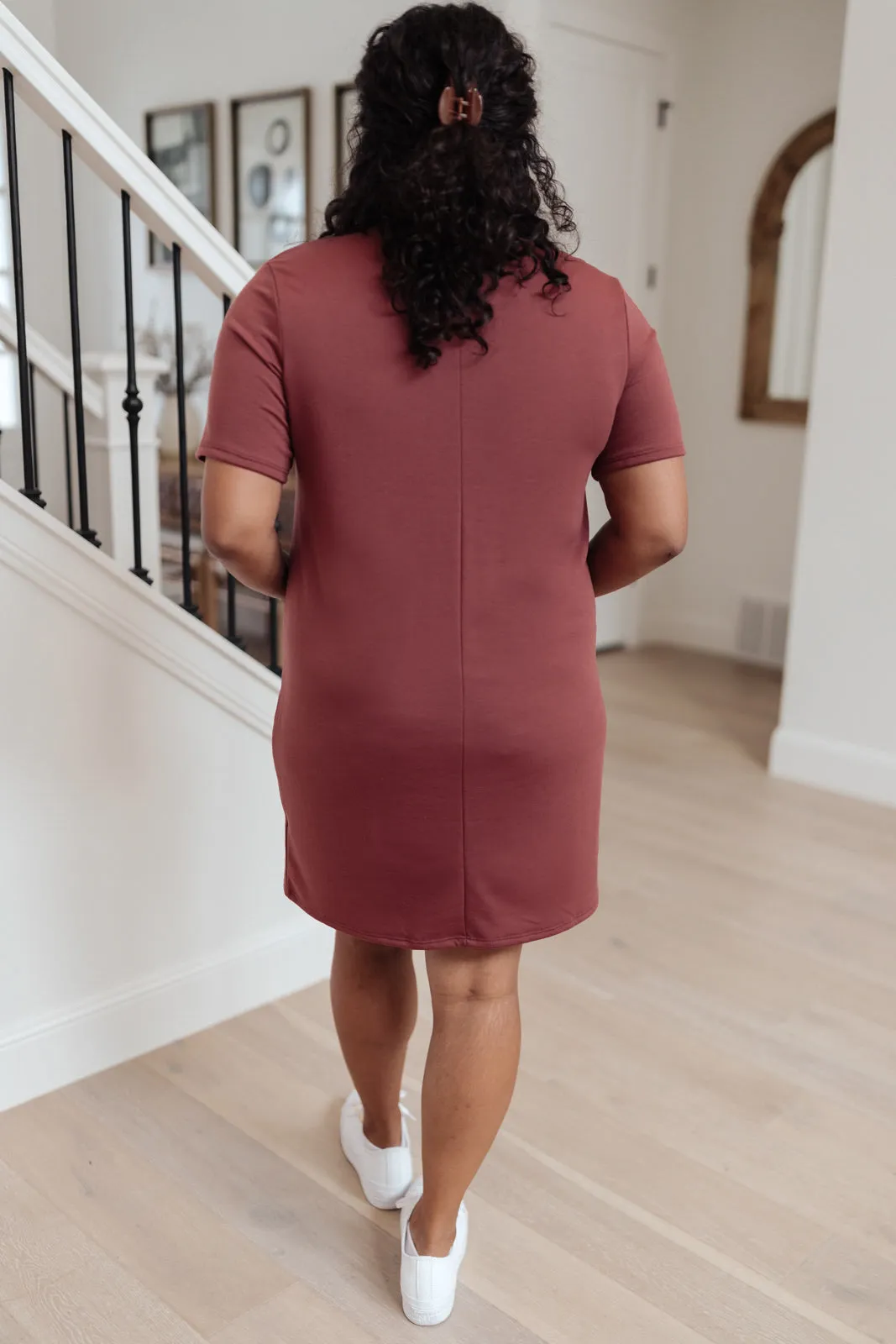 Easy Day Patch Pocket T-Shirt Dress - 8/19/2021