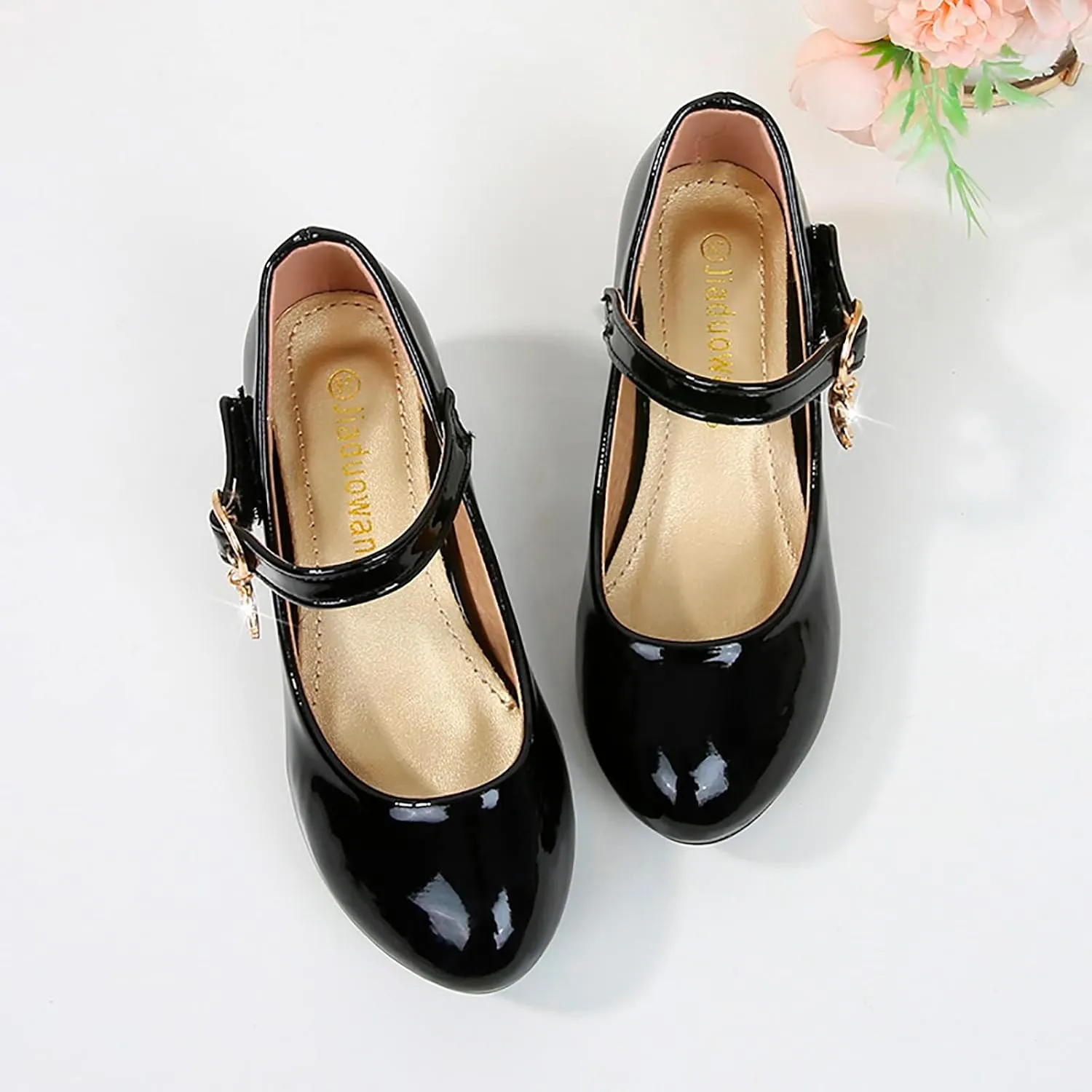 Girls High Heels Shoes Toddler Baby Summer Casual Solid Color School Student Leather PU Children Toddler Sandals