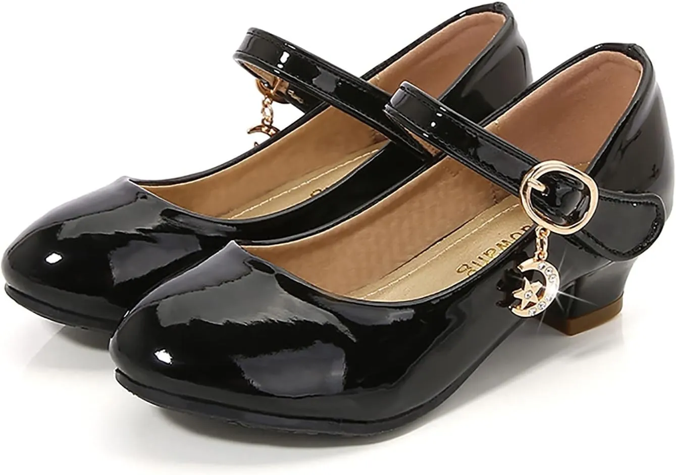 Girls High Heels Shoes Toddler Baby Summer Casual Solid Color School Student Leather PU Children Toddler Sandals