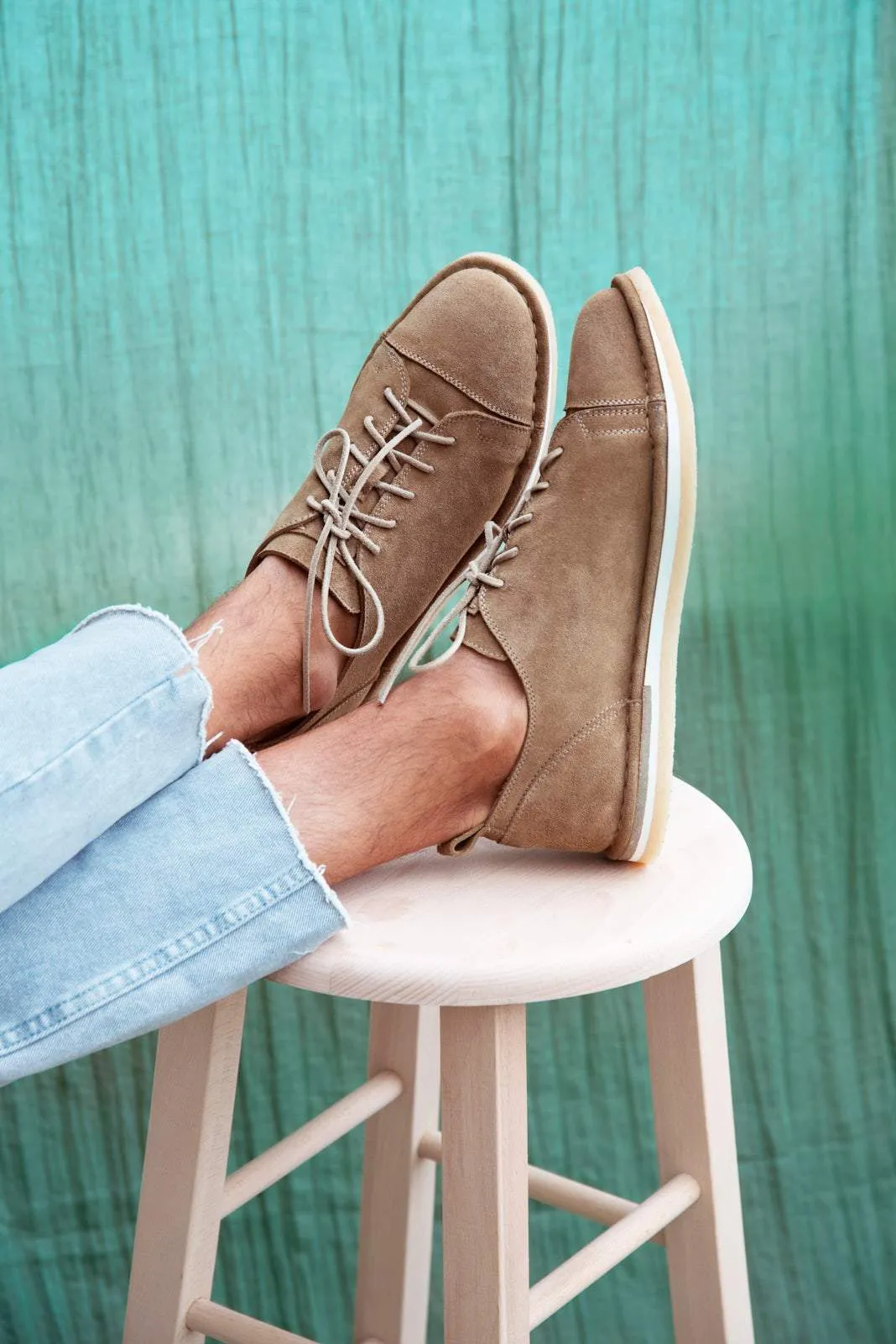 HAND 02 SNEAKERS – Suede Beige