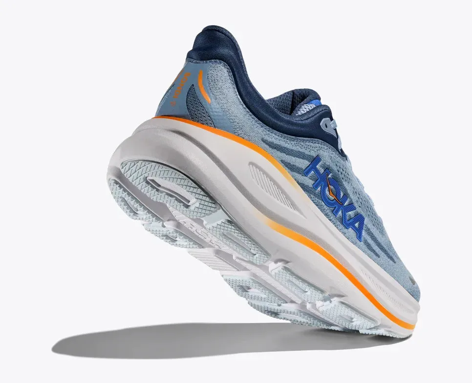 Hoka Bondi 9 Wide Running Shoe - Drizzle / Downpour