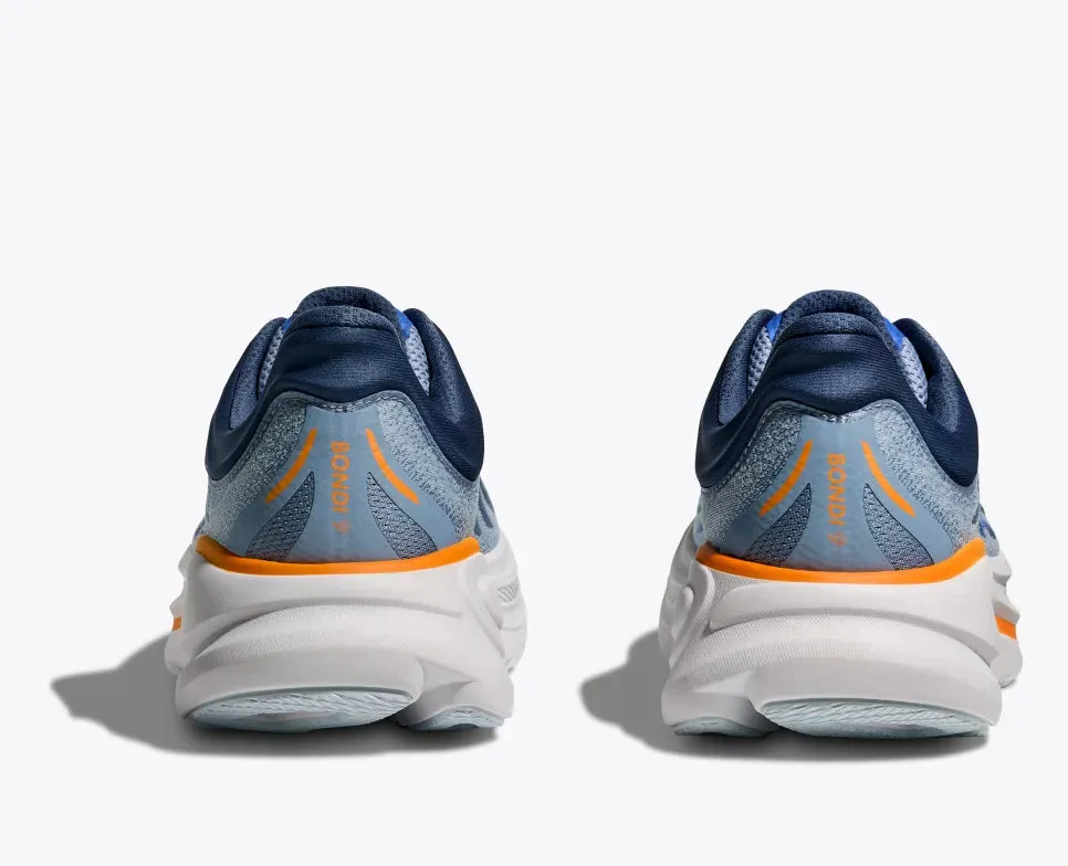Hoka Bondi 9 Wide Running Shoe - Drizzle / Downpour