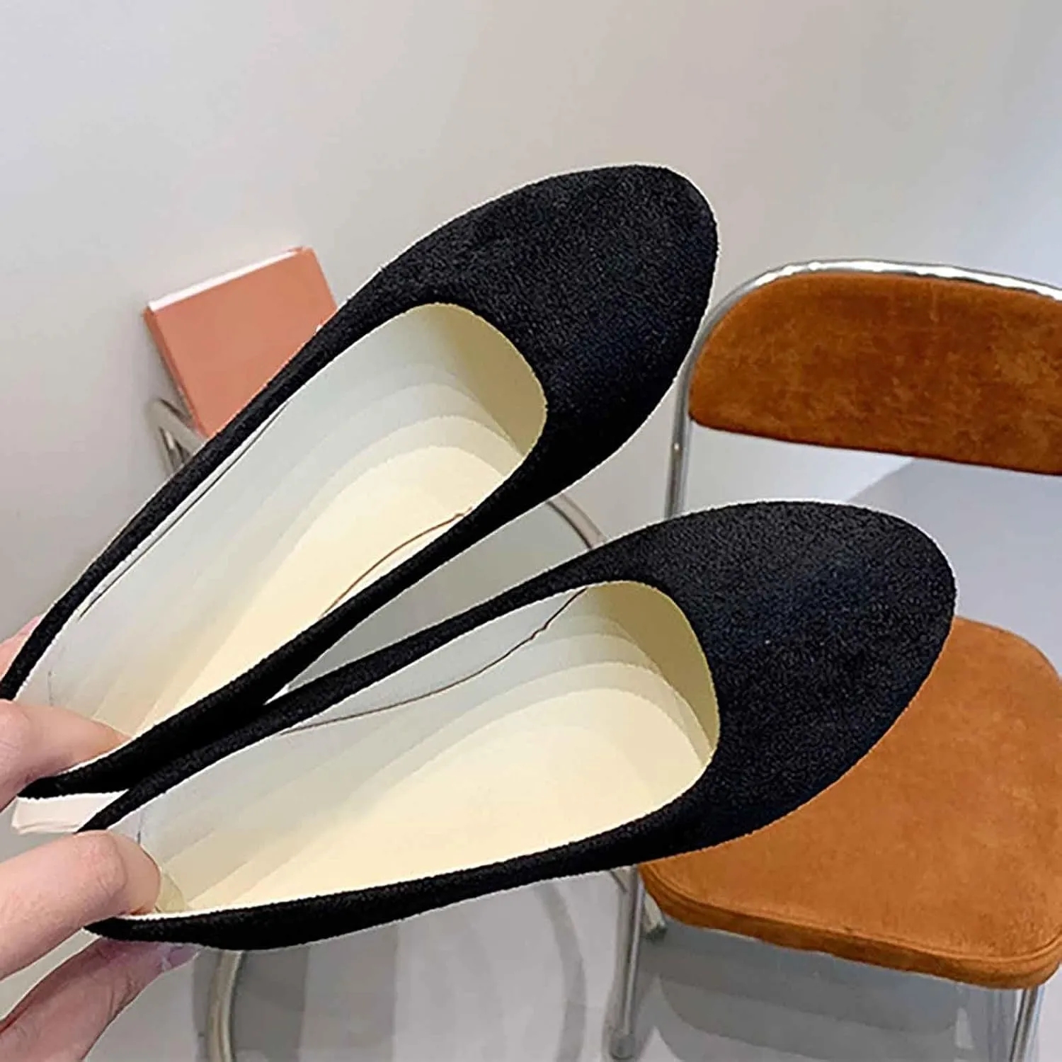Loafers for Women Comfortable Dressy Casual Work Flats Lightweight Summer Ballet Flats Dressy Pointed Toe Shoes