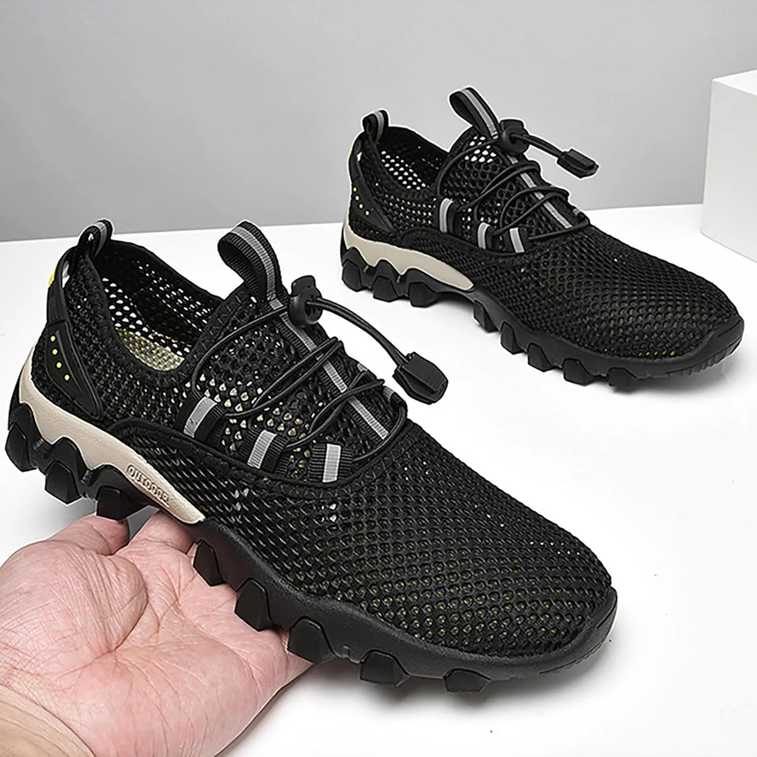 Men's Shoes Summer Breathable Mesh Shoes Sports Casual Shoes Men's Hiking Shoes Tourism Hiking Shoes men's flip flops