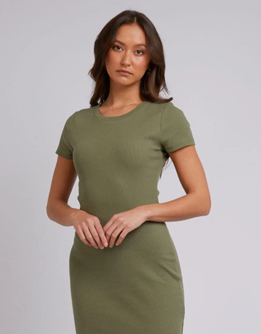 Mika Midi Dress Khaki