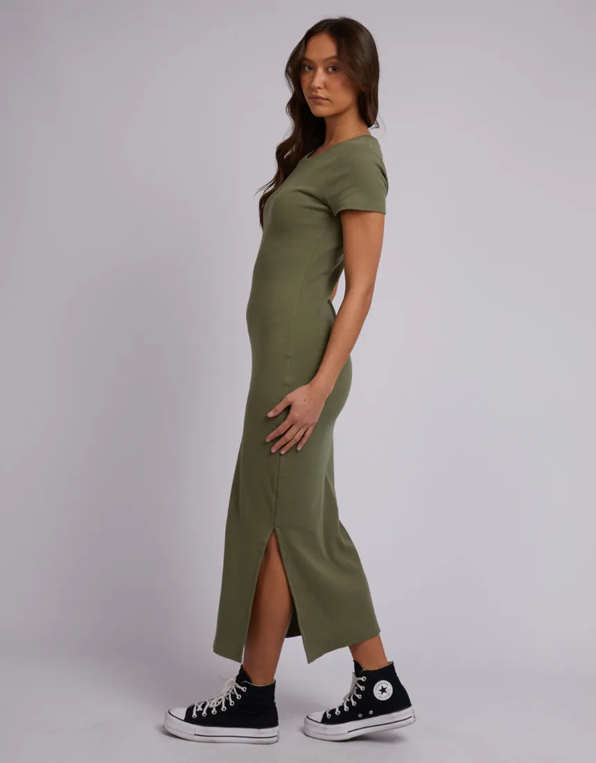 Mika Midi Dress Khaki