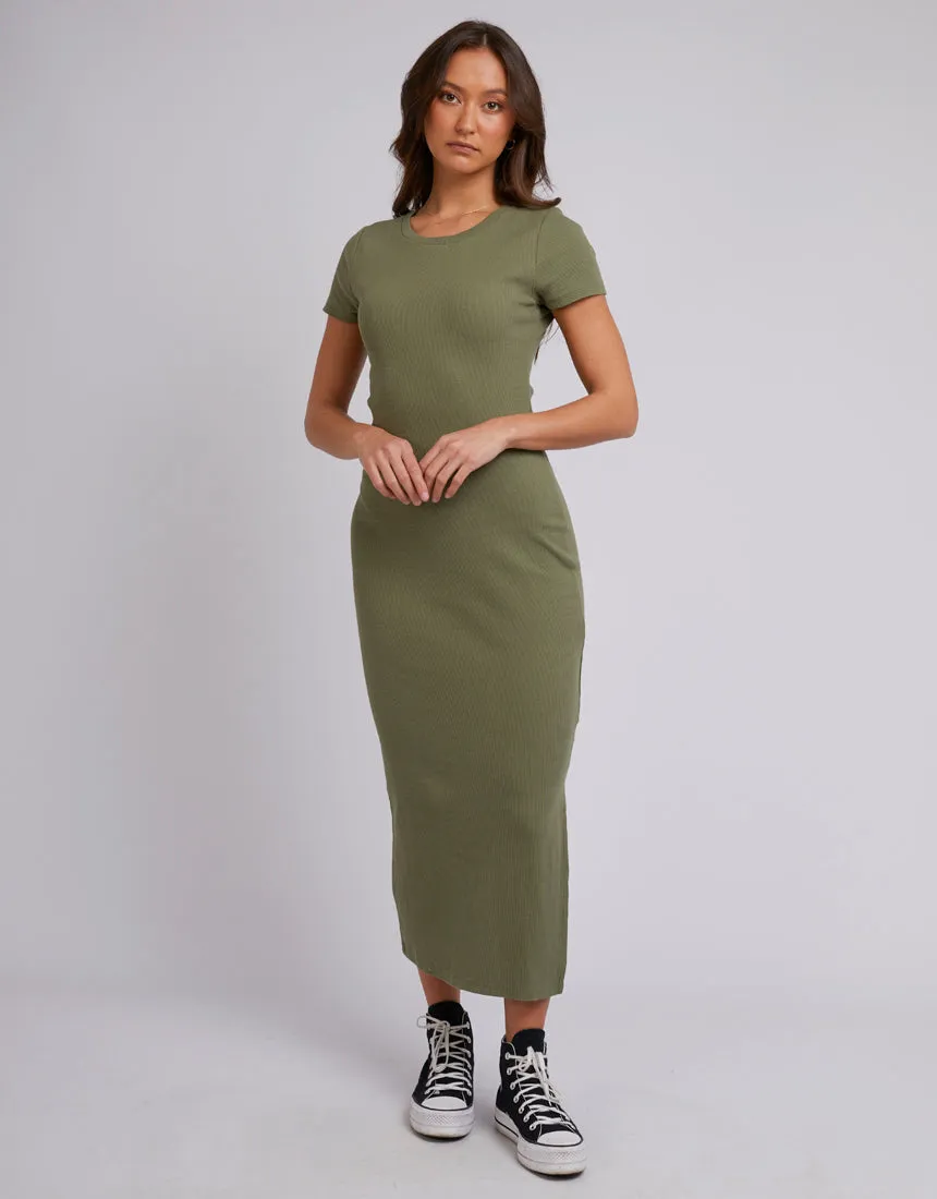 Mika Midi Dress Khaki
