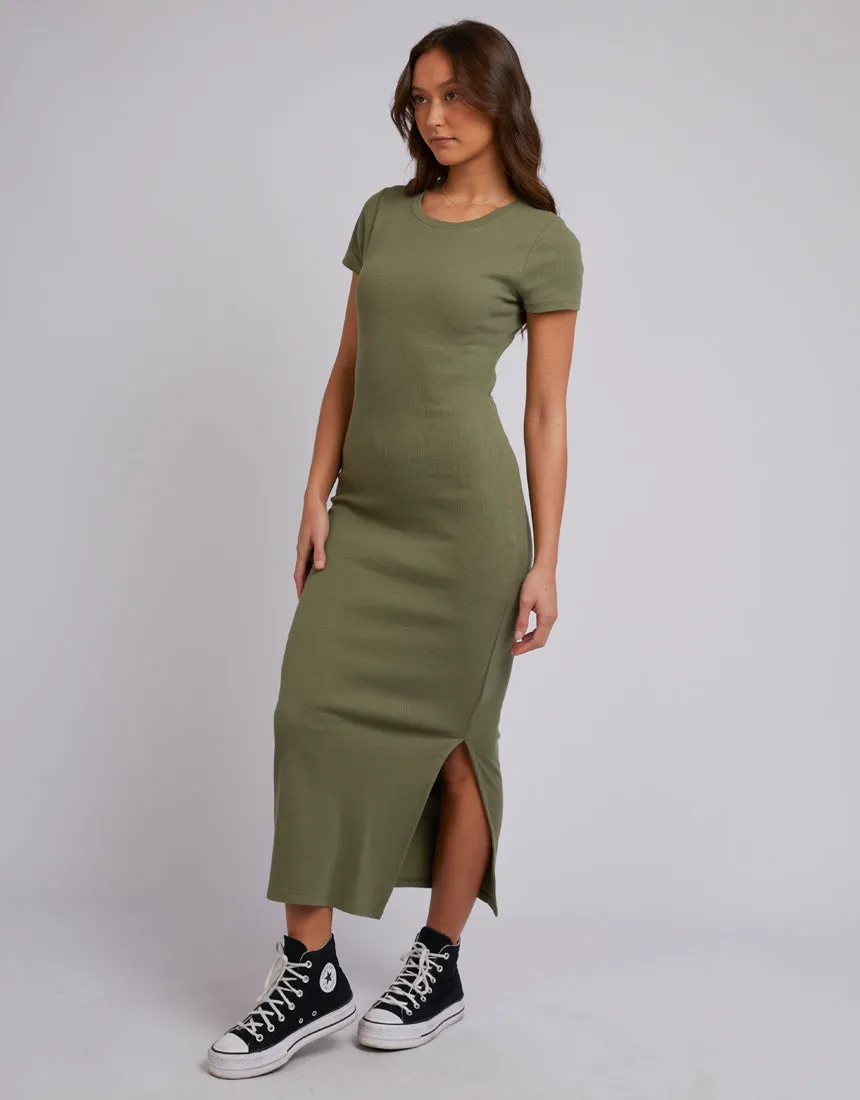 Mika Midi Dress Khaki