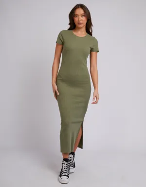 Mika Midi Dress Khaki