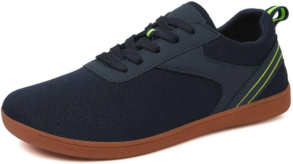 mitvr Men's Trail Running Shoes Barefoot Shoes Fashion Walking Sneakers Wide Toe Box