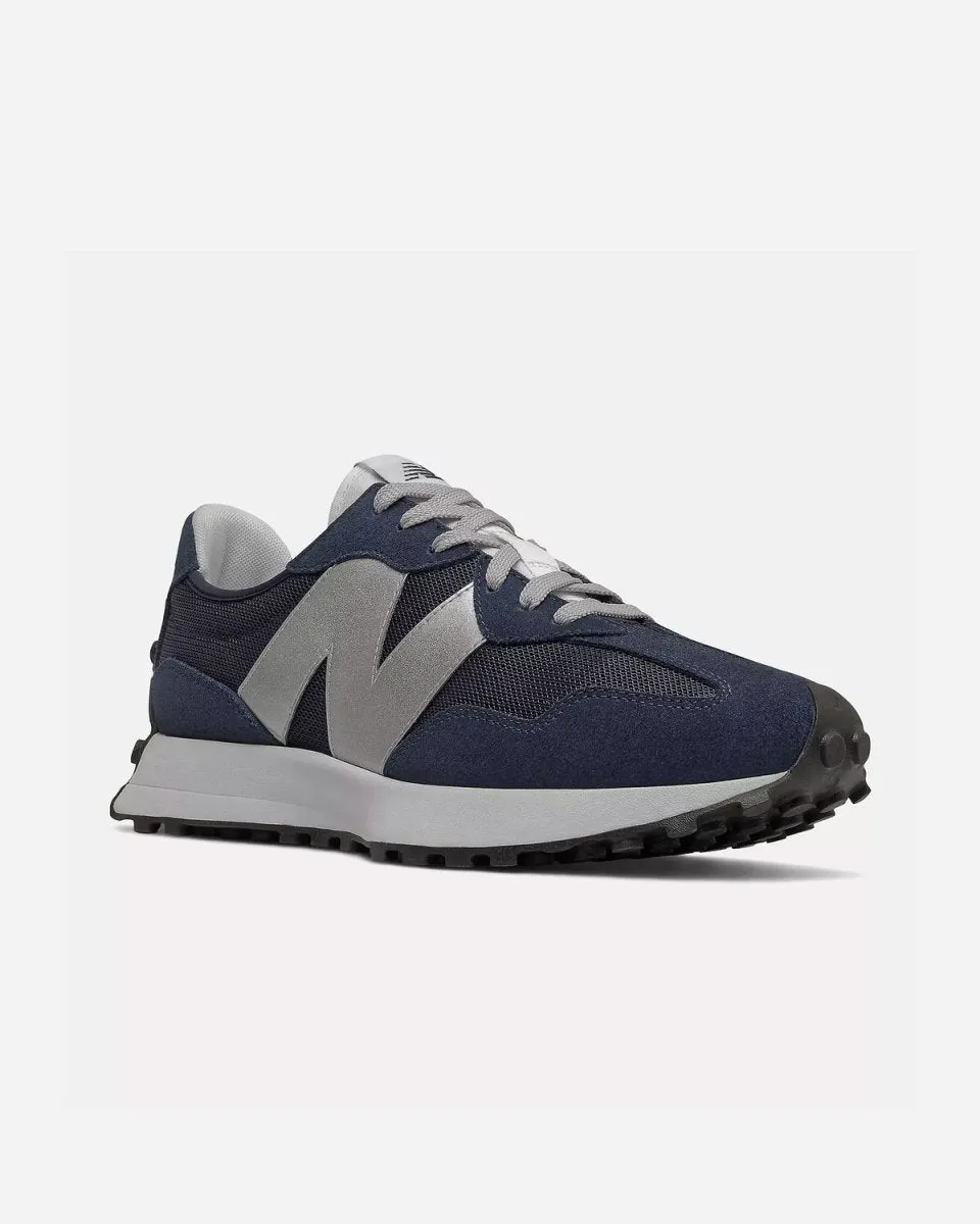 MS327V1 - Natural Indigo/Metallic Silver