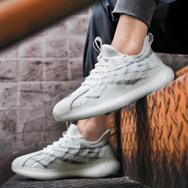 New Men Tide Sneakers Spring Fashion Color Patchwork Youth Street Cool Platform Casual Sport Dad Shoes Trainers