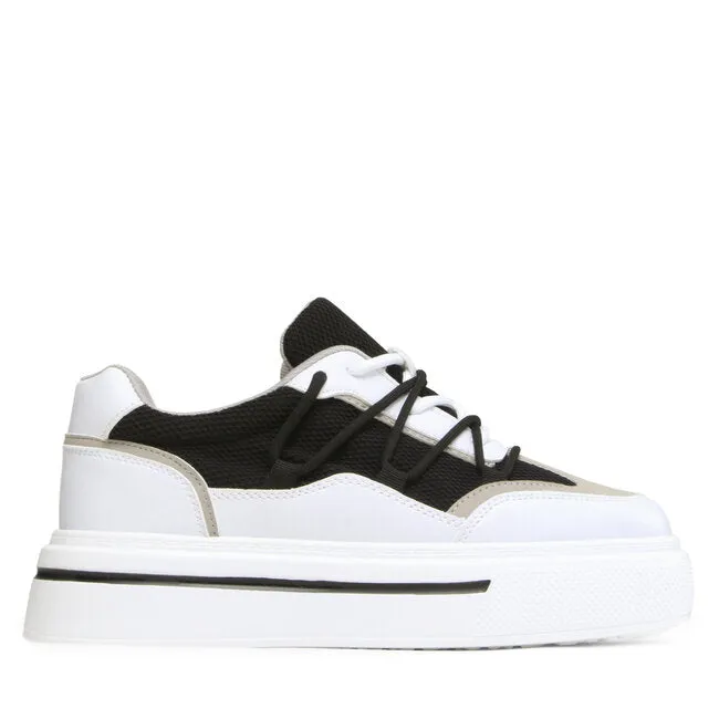 Platform Monochrome Trainers
