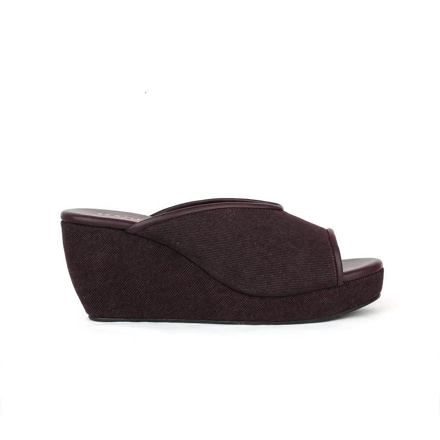 Ratna Peep Toe Wedge Sandal