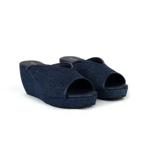 Ratna Peep Toe Wedge Sandal