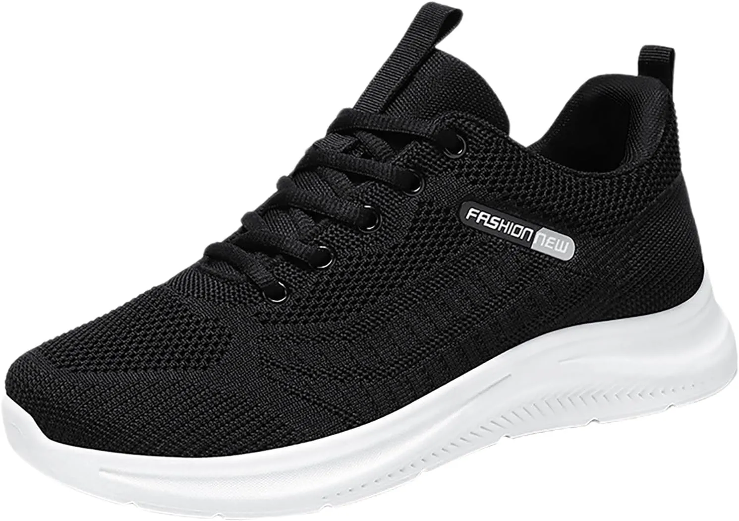 Shoes Men Slip on Sneakers Men Men's Comfortable Light Weight Slip on Shoes Men's Sneakers Non Running Lightweight Workout Black Casual for Skate for