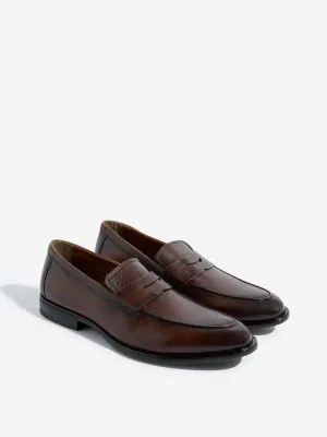 SOLEPLAY Brown Penny Loafers