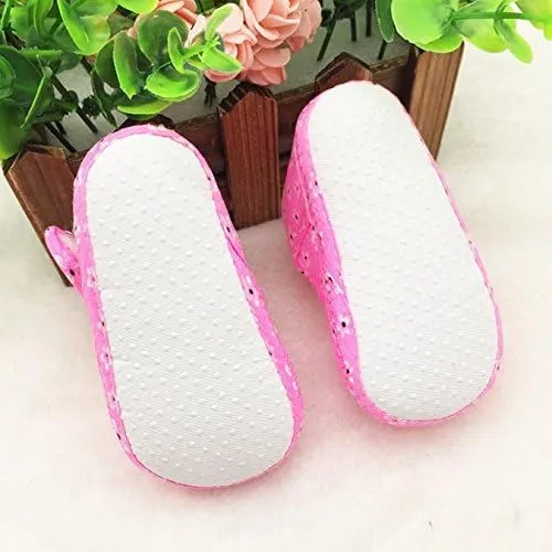 Toddler Baby Soft Sole Bowknots Shoes Infant Child Flat Shoes Kids Baby Printing Newborn Cloth Shoes