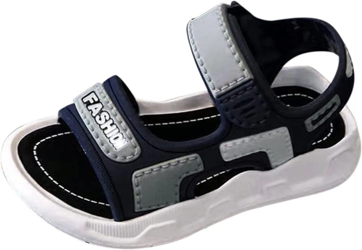 Toddler Shoes Rubber Home Slippers For Children Kids Cartoon Soft Sole In Summer Comfortable Boys Sandals