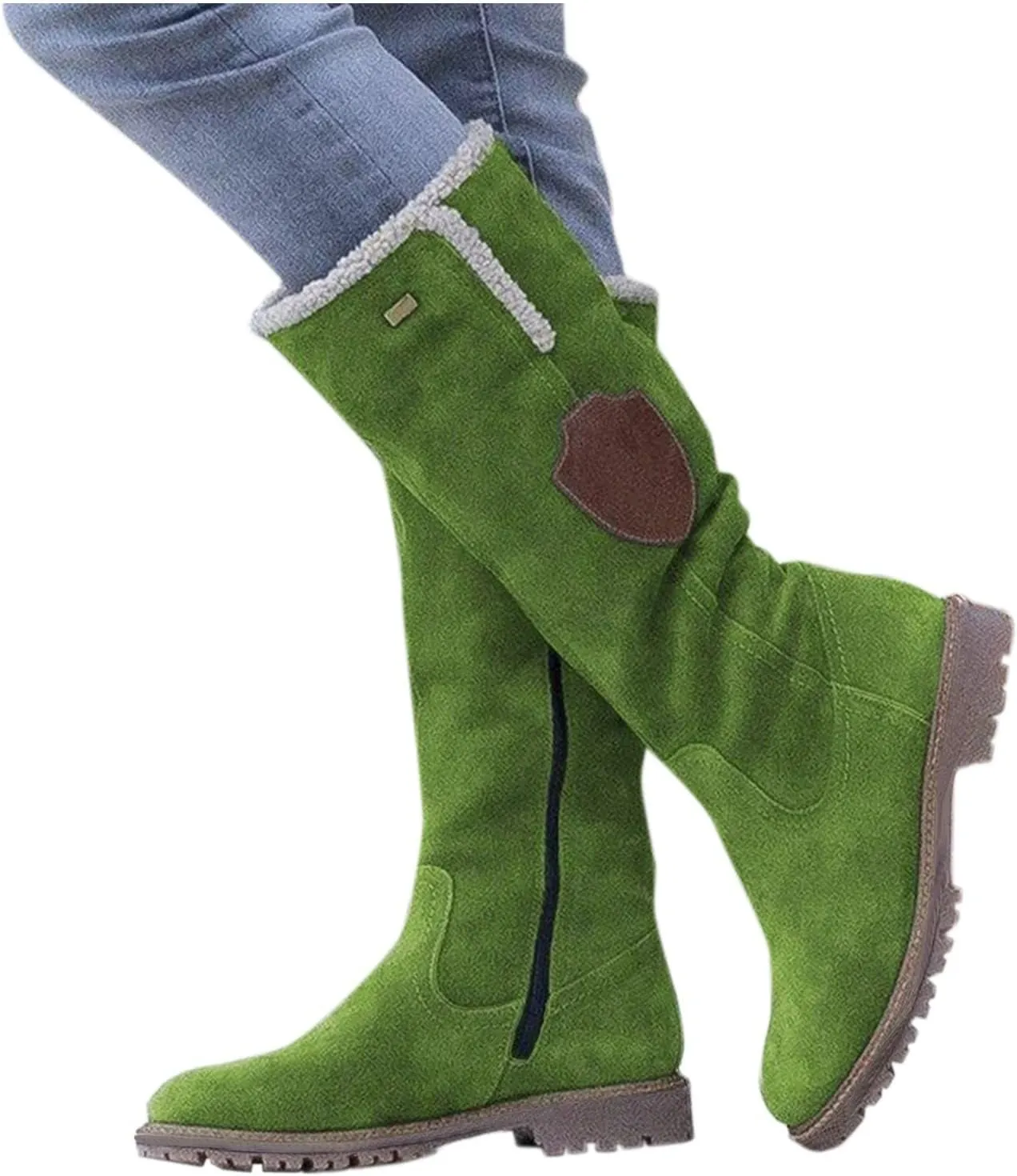 Winter Combat Boots for Women Waterproof Snow Non Slip Non Slip Winter Boots Wide Women Winter Boots Size 9 Warm Winter Boots for Women Waterproof Botas De Invierno Tacon Alto Para Mujer Elegantes