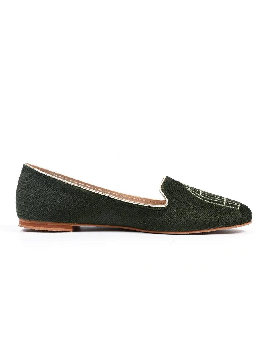 Women Embroidered Pumps